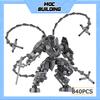 Конструктор MOC Серия Классических Игр Фигурка Модель Истребитель Солдат DIY Сборка Технологичные Кирпичики Креативная Игрушка Коллекция Подарок