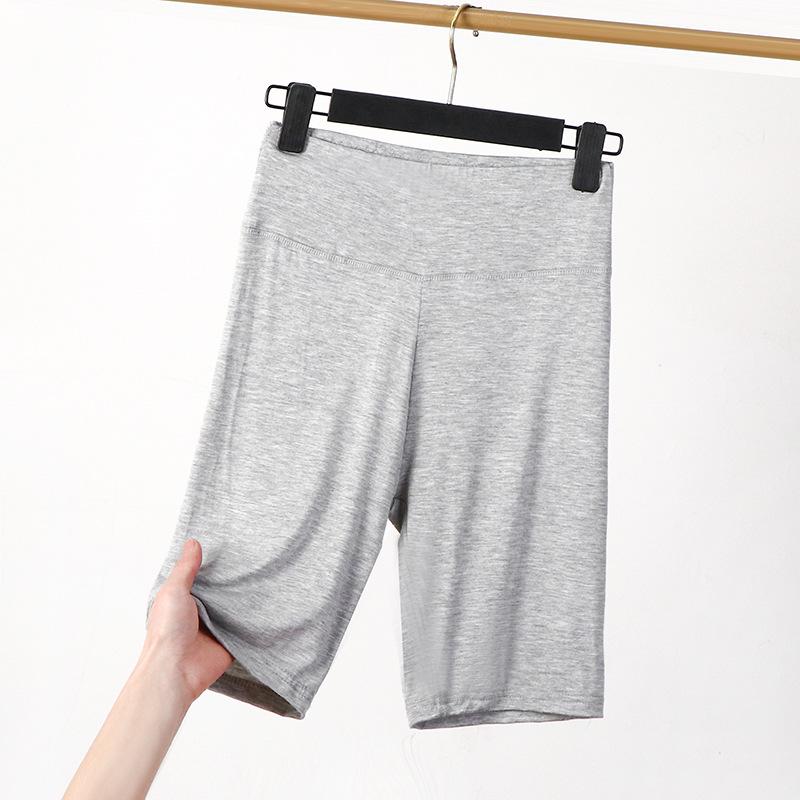 High-Waisted Slimming Women's Summer Shorts - Plus Size, Tight-Fitting, Anti-Exposure, Lightweight Base Layer (5-Minute Pants).