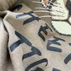 Ранняя осень Новый стиль пушистой хлопковой футболки с принтом головы тигра из мультфильма Свободная утолщенная футболка с короткими рукавами