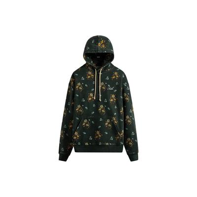 Kith Толстовка с капюшоном Begonia Floral Williams III Stadium унисекс-топы зеленые KHM030295-302