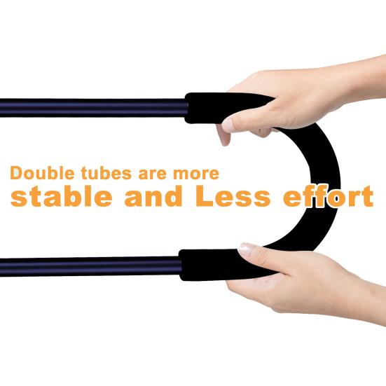 Children Bike Safety Trainer Handle Non-slip Sponge Wrapped Heavy Duty Kids Cycling Learning