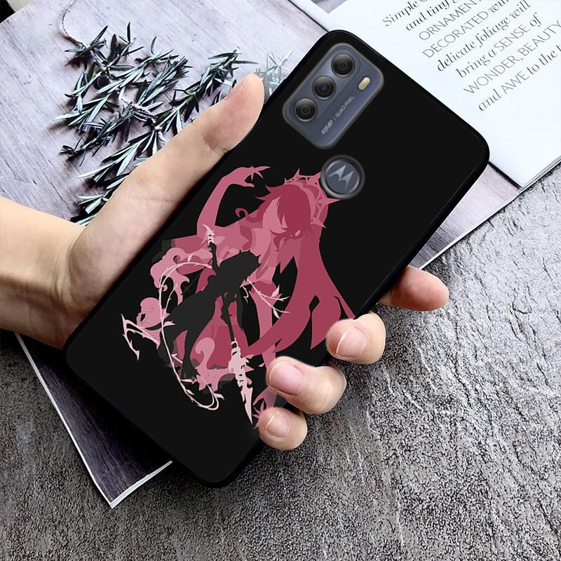 Чехол для телефона Genshin Impact с аниме для Motorola Moto G7 G8 G9 Play G7 Power G8 Plus G30 G10 G100 G60 G20 G Stylus G Pure