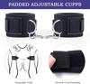BDSM Bondage Sex Toys Restraints,Sex Toy Handcuffs Adjustable Sex Cuffs Sex Restraints Straps Wrist-to-Thigh, Restraint Set Adult Sex Toys for Couple