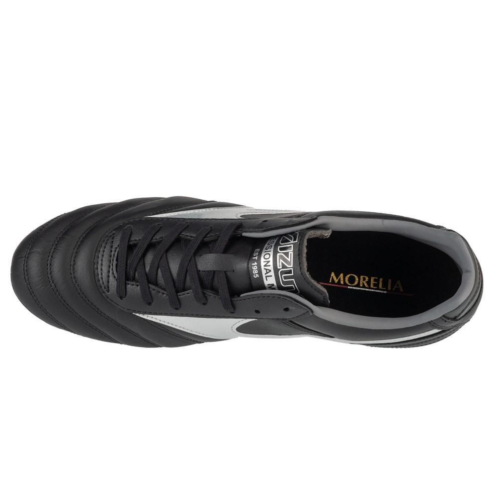 Boots Mizuno black galaxysilver darkshadow Morelia II Pro