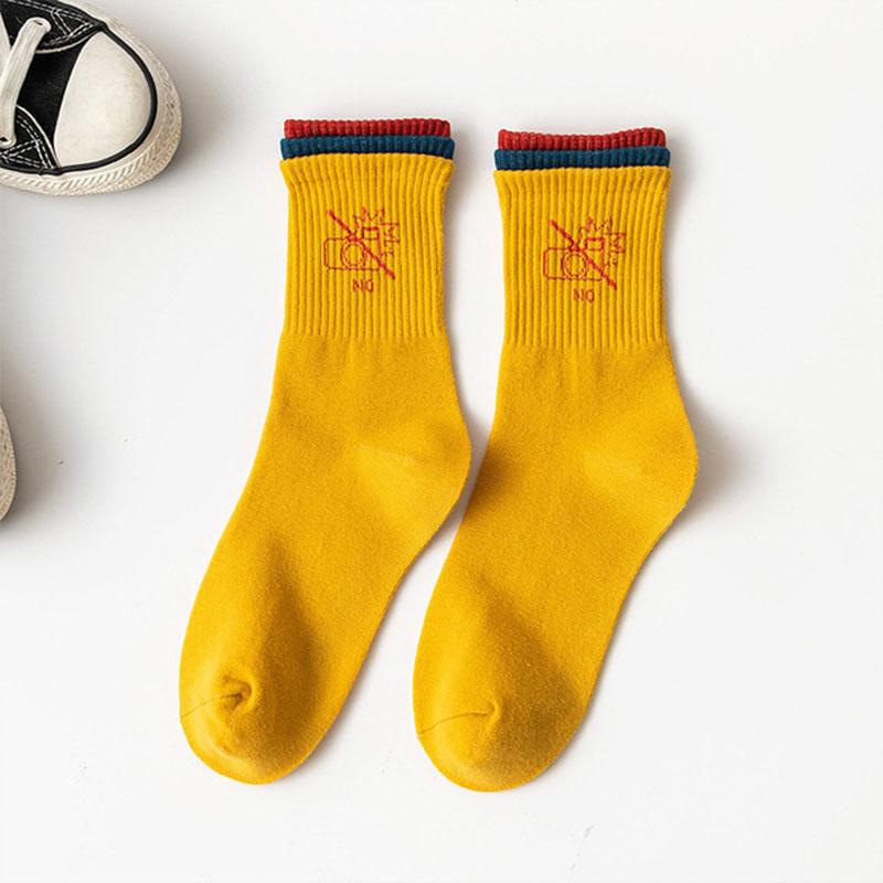 Творческий Высокое Качество Мода Harajuku Kawaii Счастливые Носки Женские Молоко Еда Живопись Клубника Животный Принт Смешные Носки Милые Носки