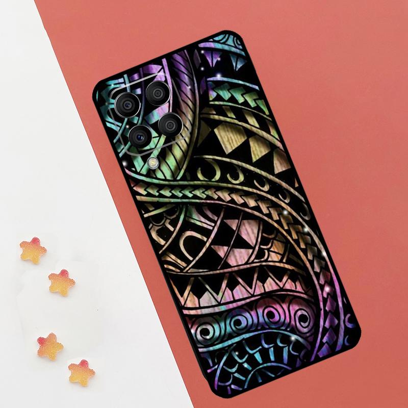 Maori Samoan Polynesian Tribal For Samsung Galaxy M35 M14 M34 M54 M11 M21 M31 M13 M33 M53 M55 M15 M12 M32 M52 M06 M16 Case