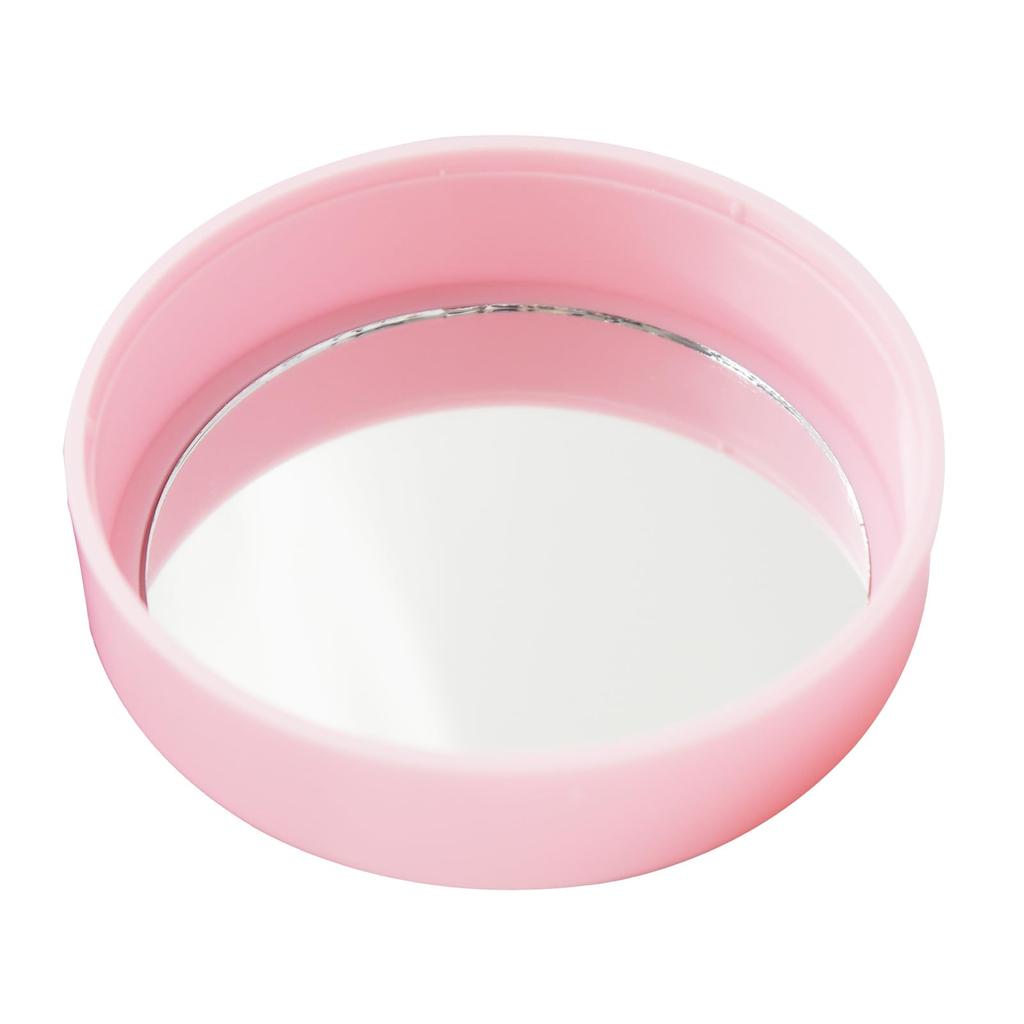 POCKET PACT Hair Brush with with for Going with Convenient for Going To Going Hair Care Smooth Easy Mirror, Lid, Out, Portable, Lightweight, Small,