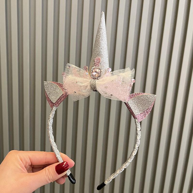 Набор аксессуаров для волос «Ледяная принцесса»: Волшебная палочка, Корона, Фата и Повязка на голову для Дня рождения девочки