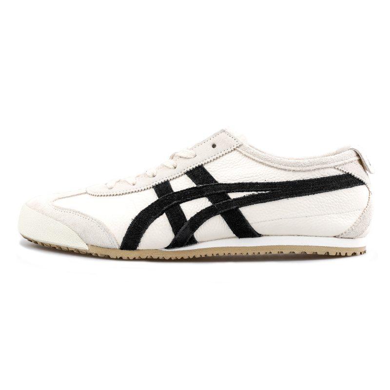 ONITSUKA TIGER Mexico 66 VIN Легкие Дышащие Низкие Повседневные Кроссовки Унисекс Бежевый/Черный 1183B391-200