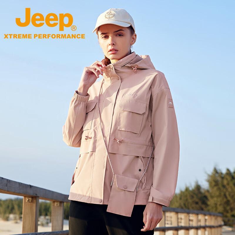Jeep Женская летняя дышащая водонепроницаемая куртка