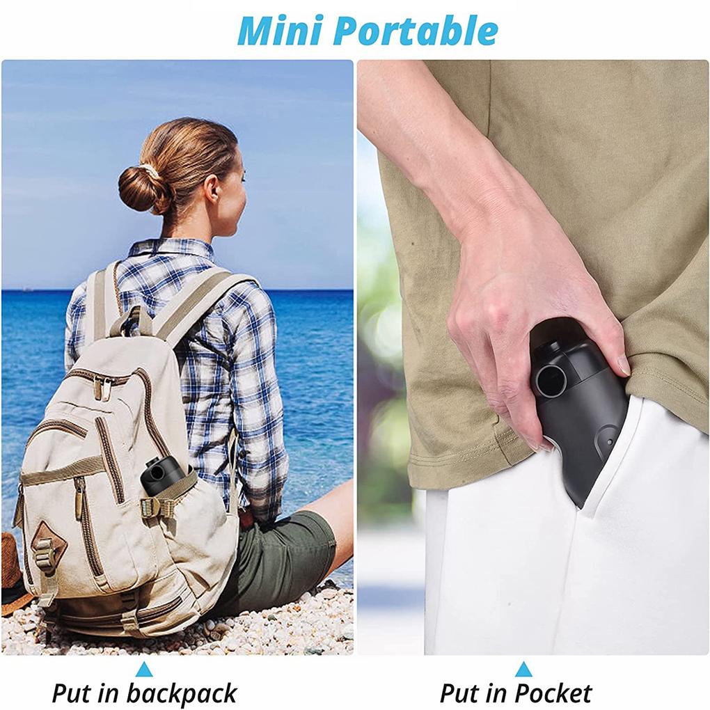 Черный портативный и эффективный электрический воздушный насос для доски с веслом с насосом для накачивания и сдувания доски с веслом 2 в 1