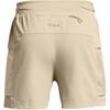Under Armour Шорты для бега по пересеченной местности с сплошным логотипом и эластичной талией, повседневные шорты для мужчин, шорты цвета хаки 1383236-289