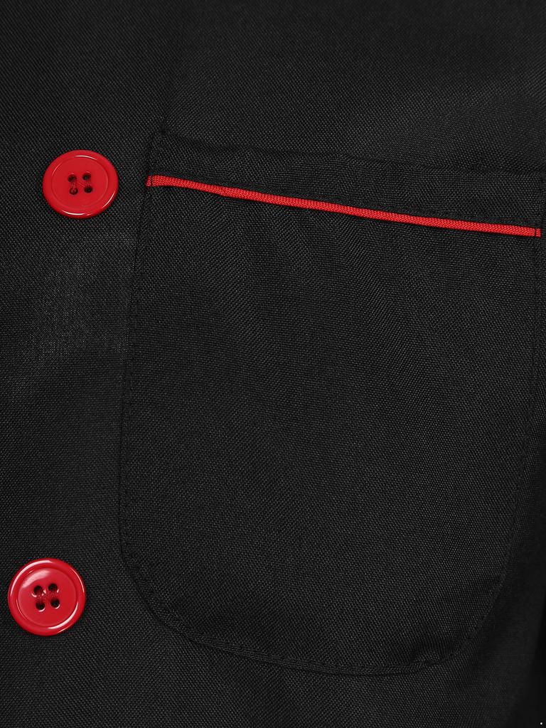 Мужская куртка повара, пальто повара, униформа для кухни ресторана, рабочая одежда с длинным рукавом