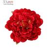 Cloth Art Peony Flower Brooch Fabric Lapel Pins Dress Cardigan Badge Corsage Wedding Brooches For Women Clothing Accessories