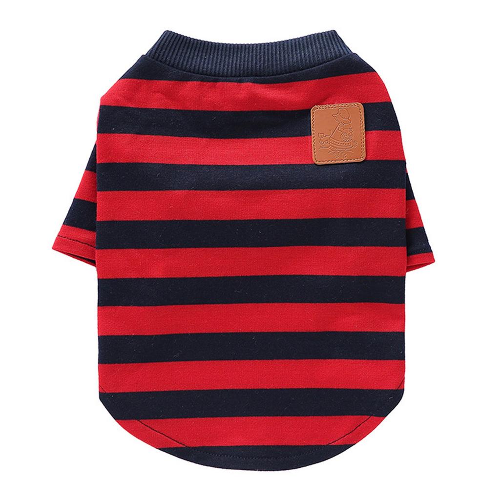 Полосатый всесезонный жилет для собаки для маленькой и средней собаки