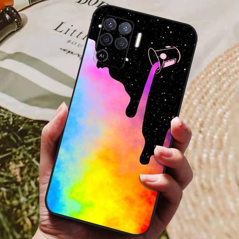 Чехол для OPPO Reno5 F Силиконовый чехол для телефона для OPPO Reno5 Lite A94 4G Чехлы для телефона для OPPO Reno 5 F 5F 5 Lite Бампер Fundas