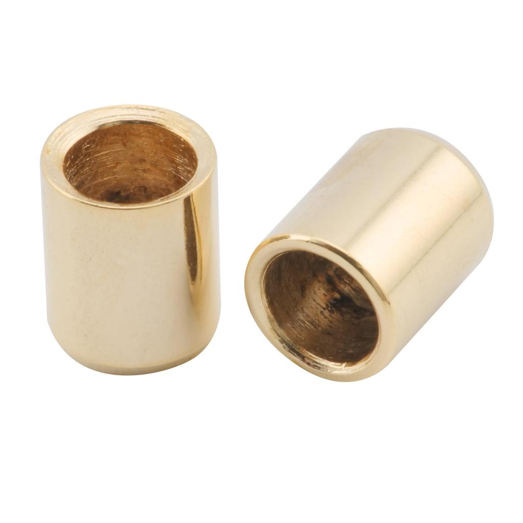 Musiclily Pro 8 мм Стальные втулки для струн гитары заподлицо для электрогитары Telecaster Золото, (Набор 6)