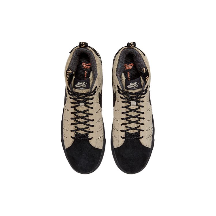 Nike Пакет Blazer Mid Premium SB Acclimate Pack — черные кроссовки унисекс из ротанга, коричневые, безопасные, оранжевые DC8903-200