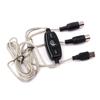 Высококачественный USB MIDI кабель-конвертер для клавиатуры и ПК, кабель для подключения музыкальной клавиатуры к ПК, USB IN-OUT MIDI-интерфейс
