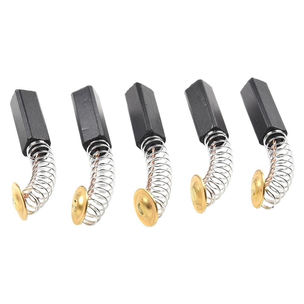10pcs 6x6x20mm Carbon Brushes For Electric Motor Drill Angle Grinder New