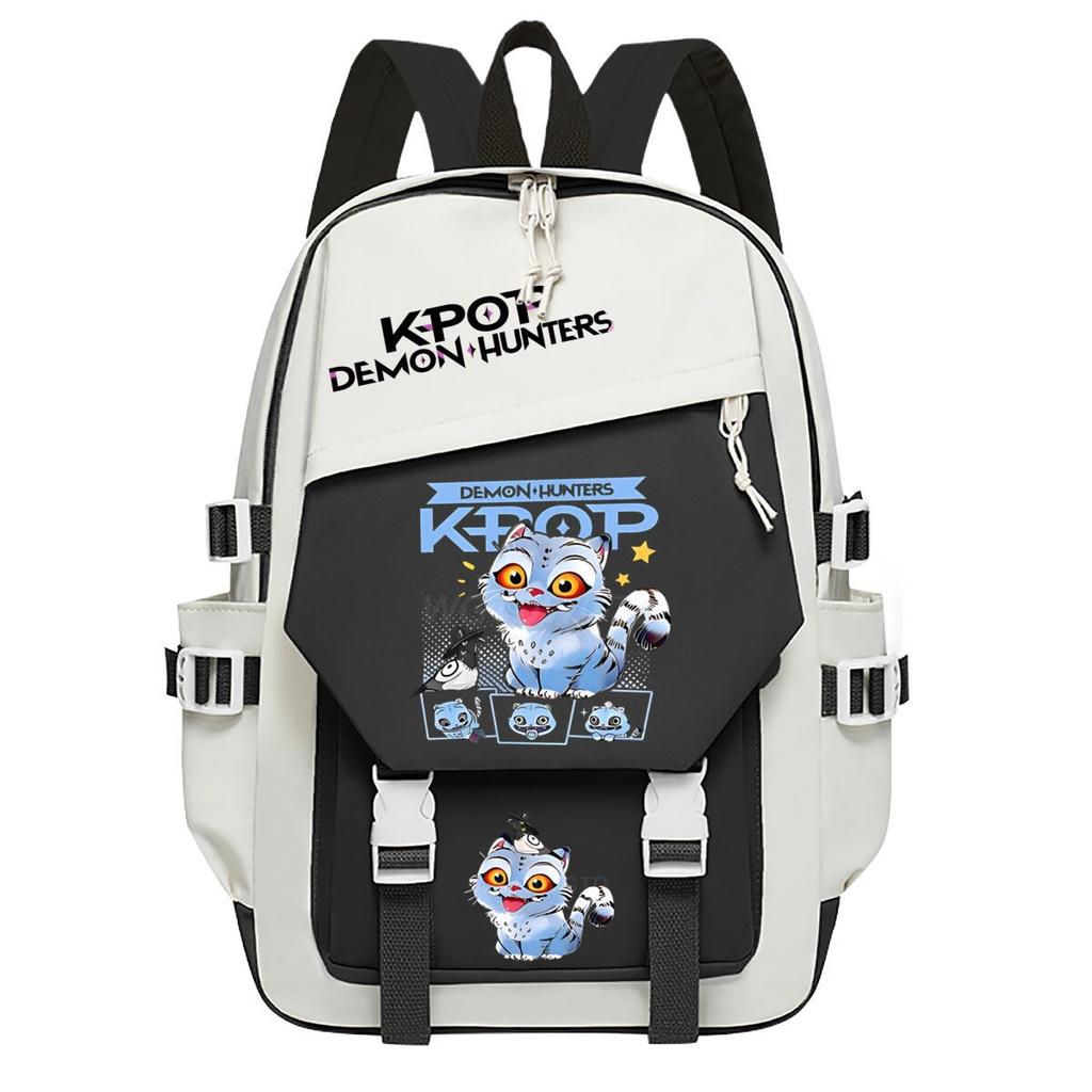 Горячая Распродажа Demon Hunters KPop Demon Hunters Периферийный Рюкзак Большой Вместимости Студенческий Рюкзак