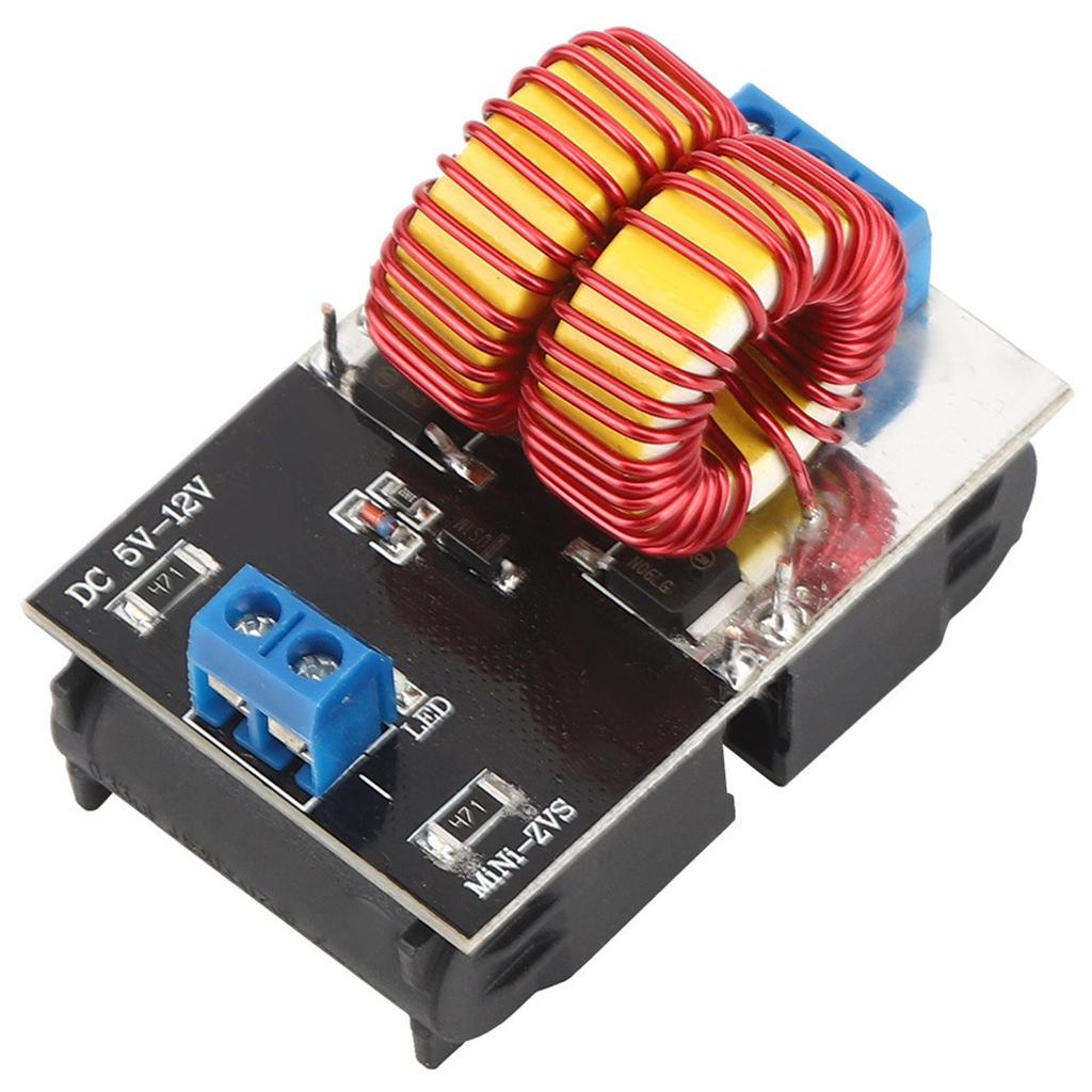 Miniature ZVS Induction Heating Board 120W High Frequency Power Supply Module Induction Heating Module for DIY Projects