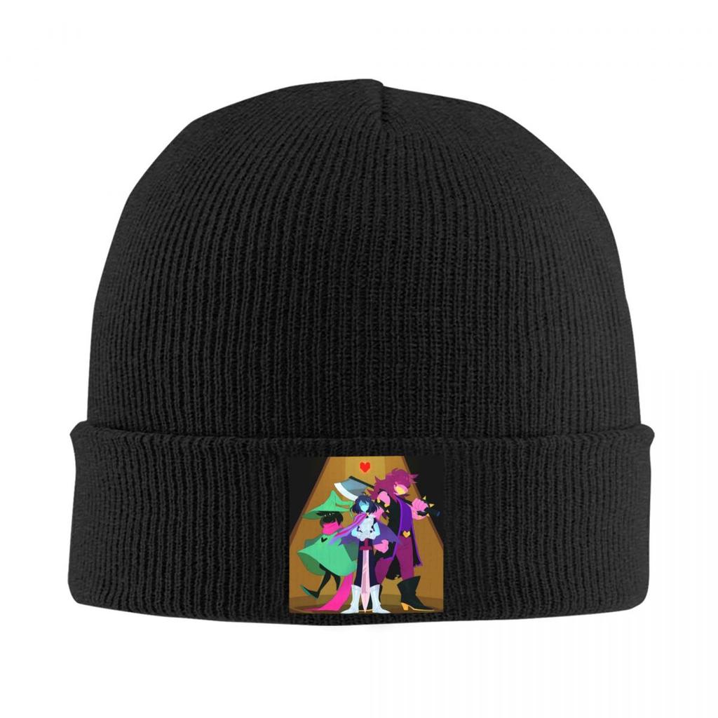 Игра Deltarune Крис Ральсей Сьюзи Теплая Вязаная Шапка Хип-Хоп Шапка-Бини Осень Зима Уличные Шапки-Бини для Унисекс Взрослых