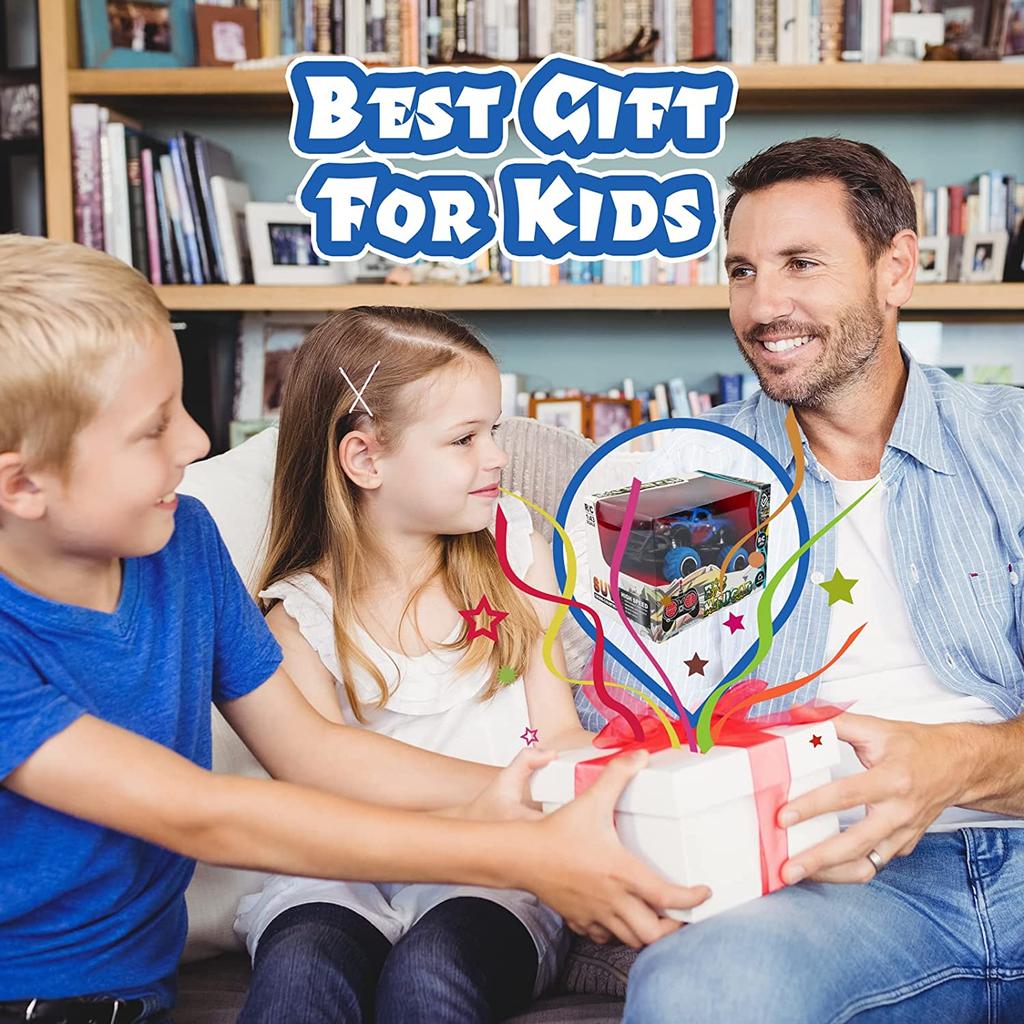 Игрушки для малышей для мальчиков 4-5 лет, радиоуправляемая машинка, грузовики с дистанционным управлением для детей 3-4 лет, подарки на день рождения, игрушки для дошкольников, автомобили RWD, масштаб 1/43