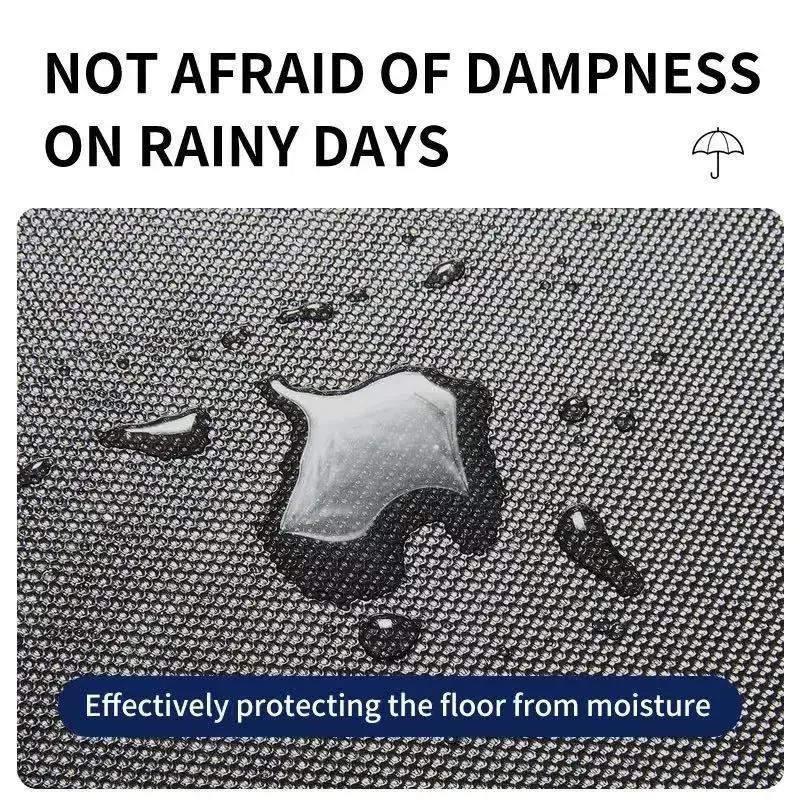 Удобный, эластичный коврик для входной двери, нескользящий коврик для ног в дверь, грязеотталкивающий коврик