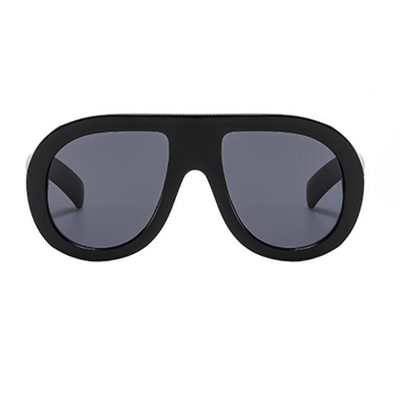 SHAUNA Pilot мужские модные солнцезащитные очки двойного цвета в стиле панк женские солнцезащитные очки с градиентом оттенки UV400