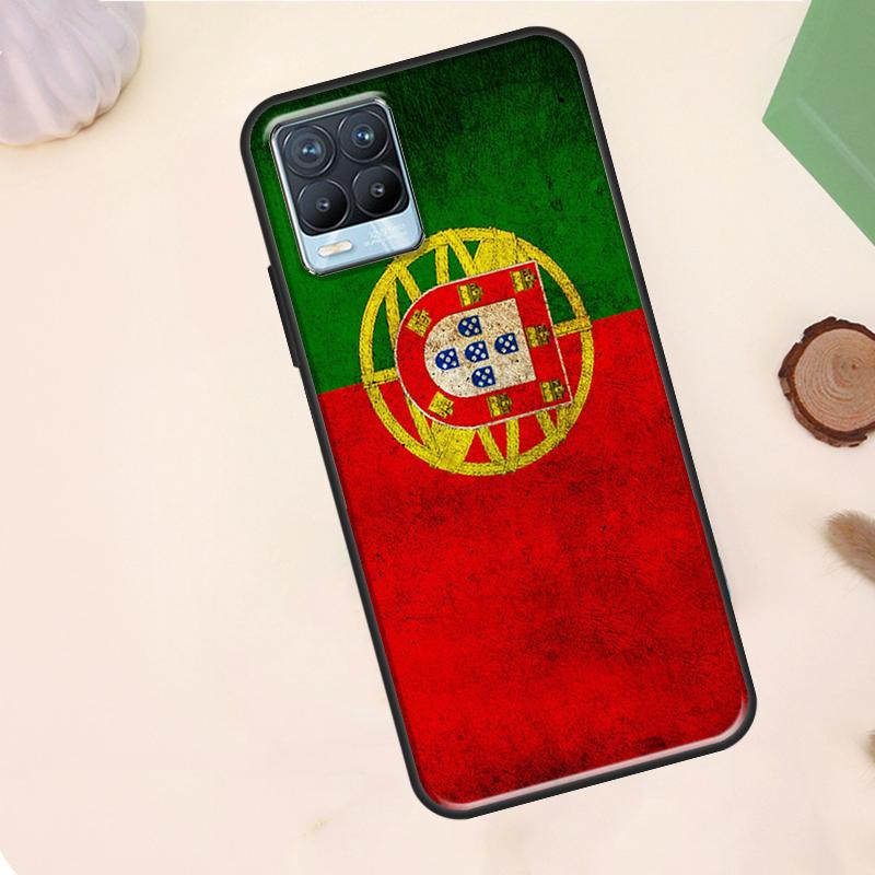 Portugal Flag Case For Realme 15 Pro GT7 GT6 C75 C65 C67 C61 C53 C55 C51 C35 C63 C71 11 12 13 14 Pro Plus