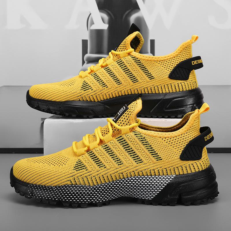 Мужская обувь, сетчатая нескользящая спортивная обувь, обувь для ходьбы, повседневная мужская обувь для бега