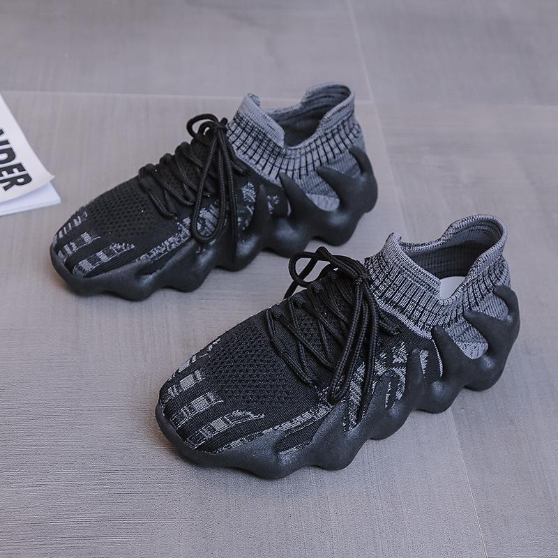 Пара амортизирующих кокосовых кроссовок женские 2025 весна фитнес дышащие взрыв осьминог беговые спортивные женские туфли одинарные туфли