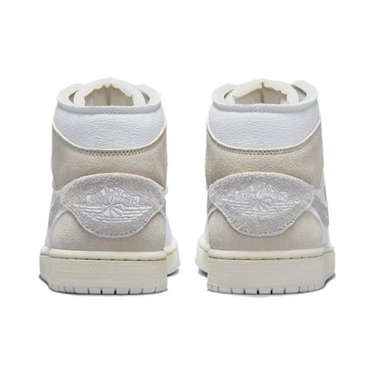Air Jordan 1 Mid SE Craft Inside Out - Мужские кроссовки White Sail Light-Orewood-Brown Tech-Grey DM9652-120