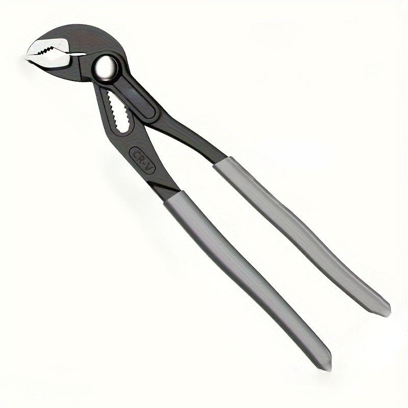 Water Pump Pliers Quick-Release Plumbing Pliers Pipe Wrench Adjustable Water Pipe Clamp Pliers Household Hand Tools Multi-functi