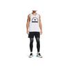 Under Armour UA Project Rock Payoff Letter Print Loose Fit Sports Shorts Men Shorts Black 1383192-001