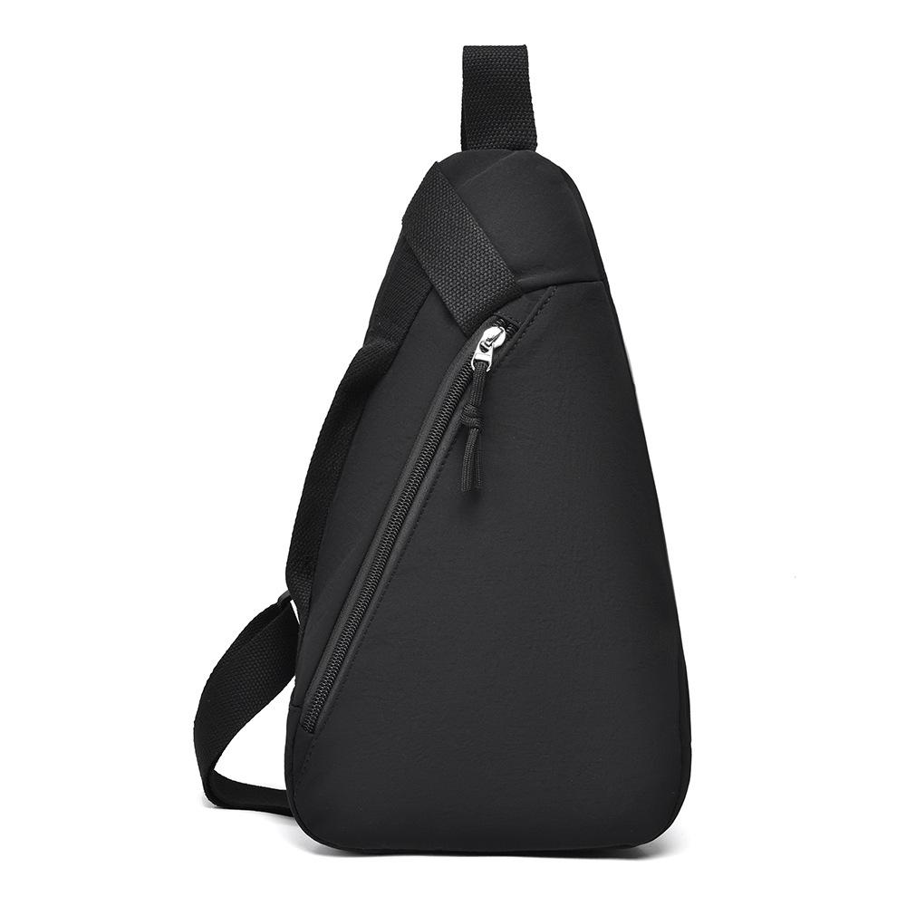 TS JYL laptop bag,Japanese Nylon Chest Bag Unisex Shoulder Bag Outdoor Multi-Function Pack
