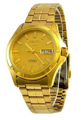 Seiko 5 SNKK98K1 Мужские Автоматические Золотой Циферблат