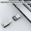 USB C Adapter USB 2.0 Male to USB 3.1 Type C Female Type-C Adapter Aluminum Alloy for Laptop Samsung Xiaomi 10 USB Adapter