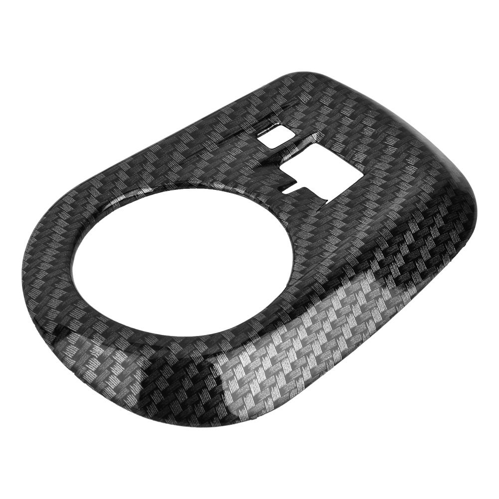 1 шт., автомобильный Стайлинг, левая сторона, регулировка зеркала заднего вида, кнопка регулировки, накладка для MG ZS 2017-2018, углеродное волокно