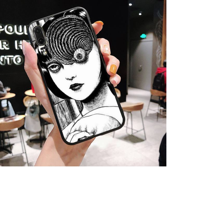 Чехол для телефона с изображением комиксов ужасов junji ito Tomie, чехол для телефона Huawei P30 plus P8 lite P9 lite, чехол для Psmart P20 pro P10 lite