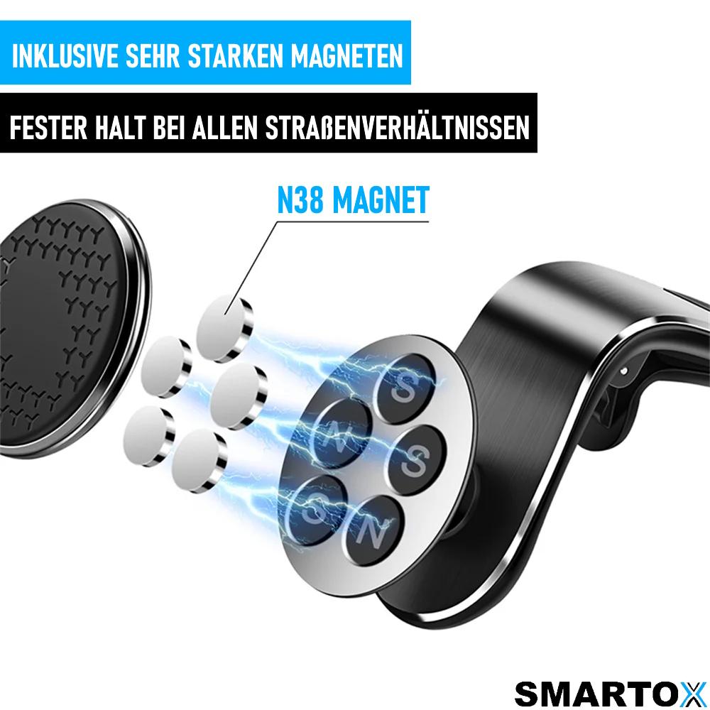 SMARTOX Магнитный автомобильный держатель для телефона Смартфон держатель магнитный 360°