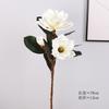 3D feel cotton magnolia flower home photography decoration flower soft wedding ornament fake flower