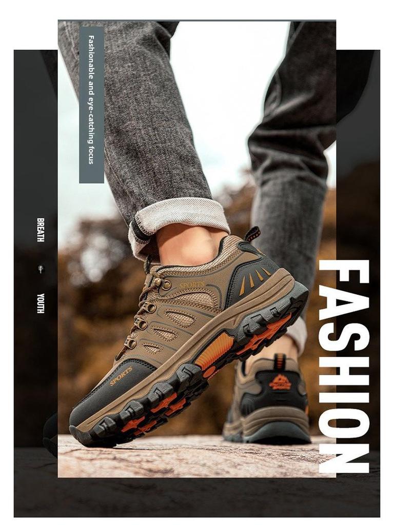 Мужские низкие походные ботинки 2023 года: Удобная обувь для спорта на открытом воздухе
