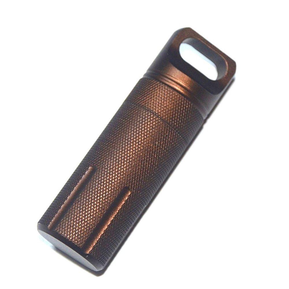 Holder Storage Capsule Seal Bottles EDC Survival Kit Pill Airtight Case Waterproof Seal Bottle