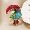 Fashion Clothing Accessories Brooch Big Bill Bird Rhinestone Corsage Dress Suit Dress Pin