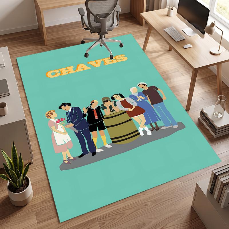El Chavo (1) Personalized name Office Carpet Stylish Decor for Living Room Bedroom Kitchen