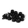JooBsoso Rubber Feet, 12-Piece Set, D13x10xH7mm, Cushion Rubber, Anti-Vibration Rubber, Screw Mount, Rubber Cushion, Rubber Sole
