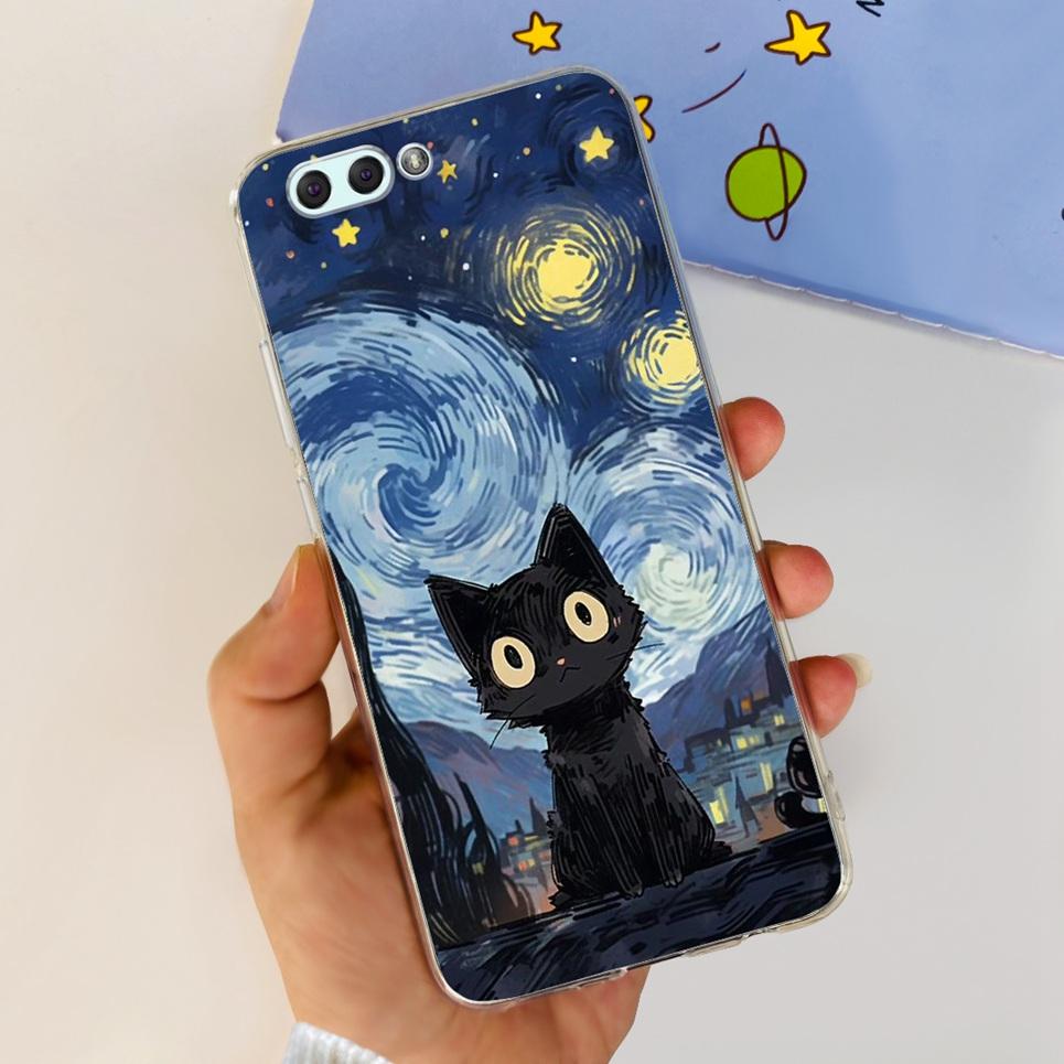 For ASUS ZENFONE 4 ZE554KL / 4 MAX ZC554KL Case Girly Flower Cartoon Dragone Design Transparent Soft Silicone Back Cover Coque