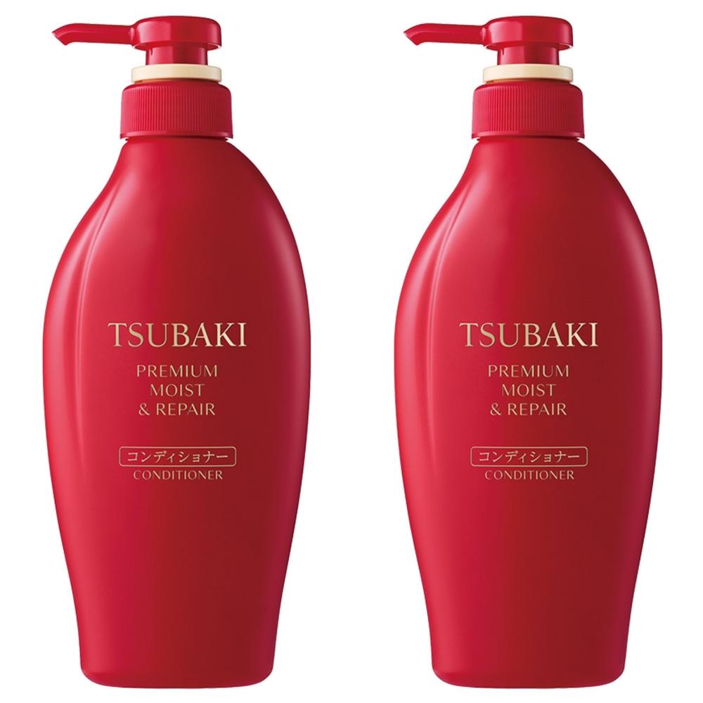 Tsubaki Premium Moist & Repair Conditioner Camellia 450ml 2 pcs